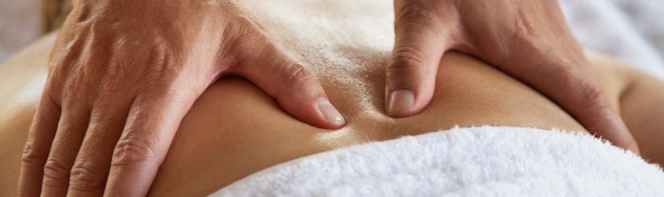 Woman Getting Therapeutic Massage